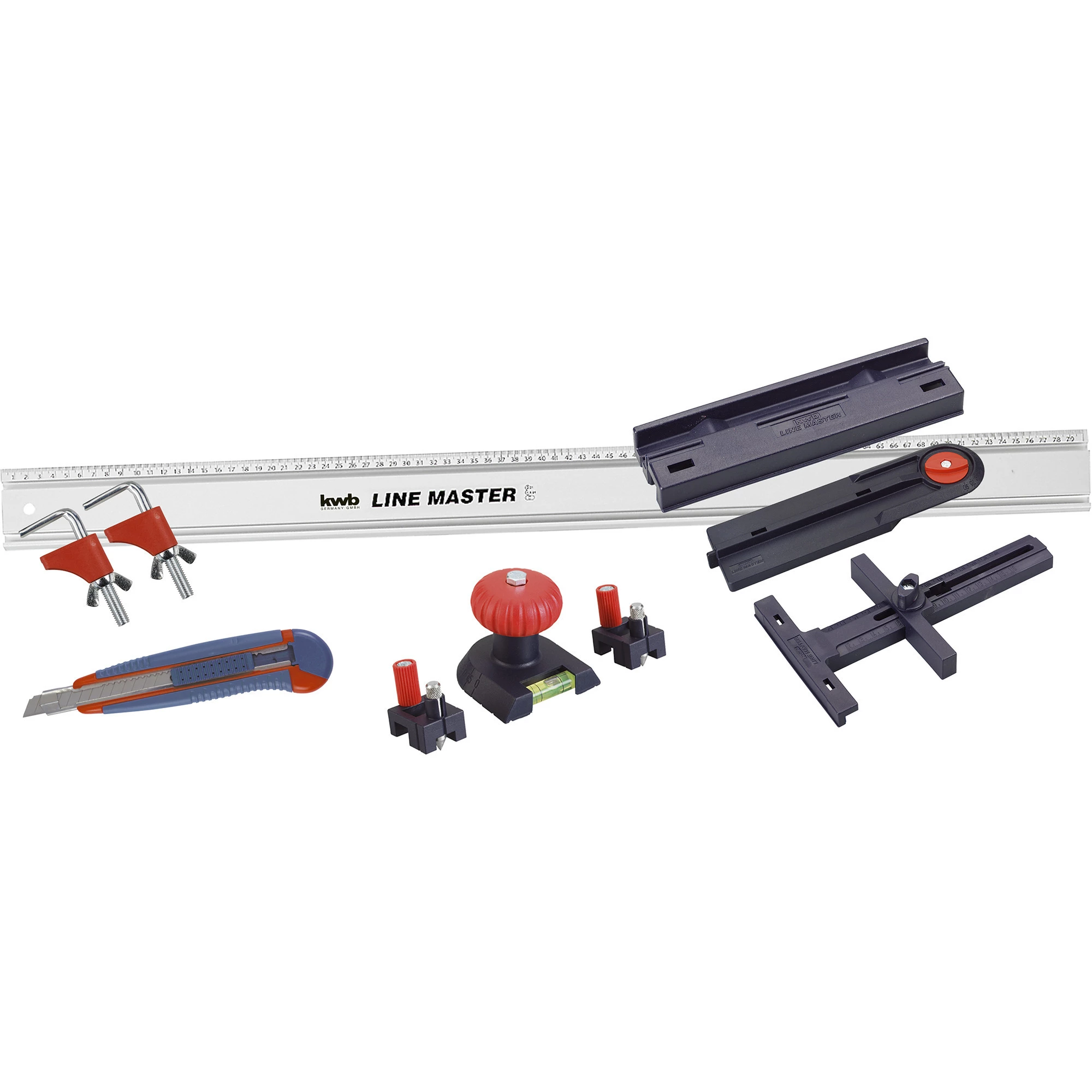 Precīzijas lineālu komplekts Einhell-KWB LINE MASTER