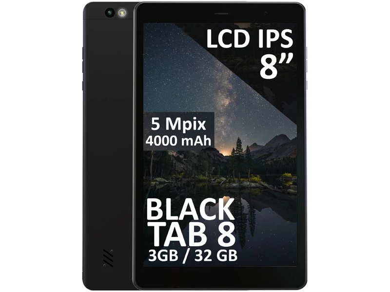BLOW BlackTAB8 79-071 planšetdators, 8 collu