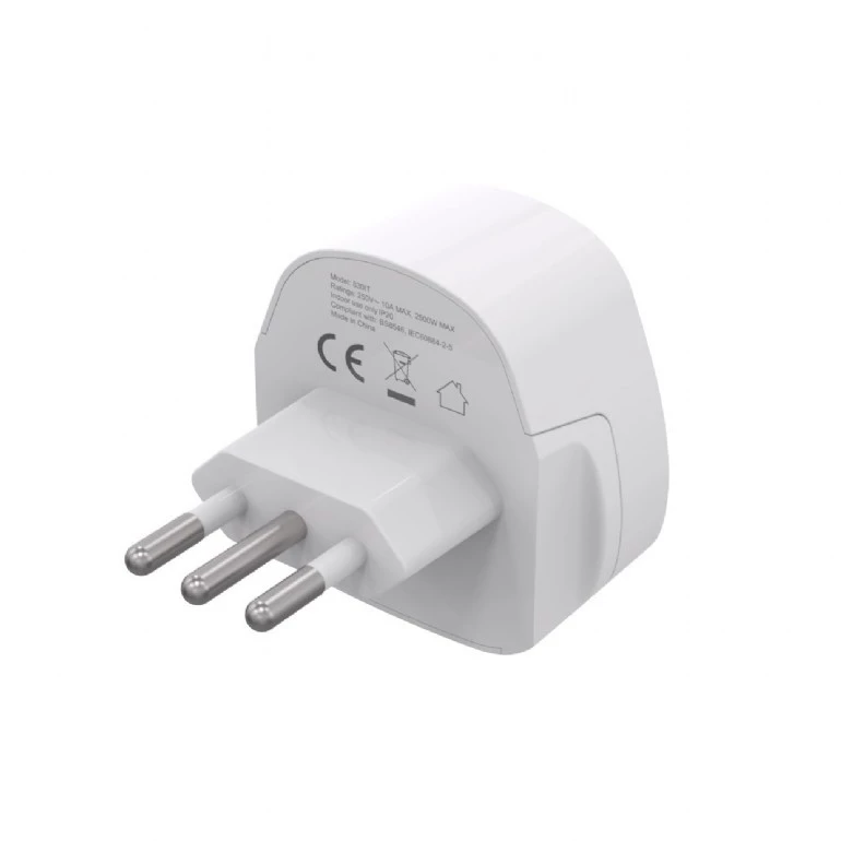 Strāvas adapteris GEMBIRD A-AC-ITMINTF 10A —