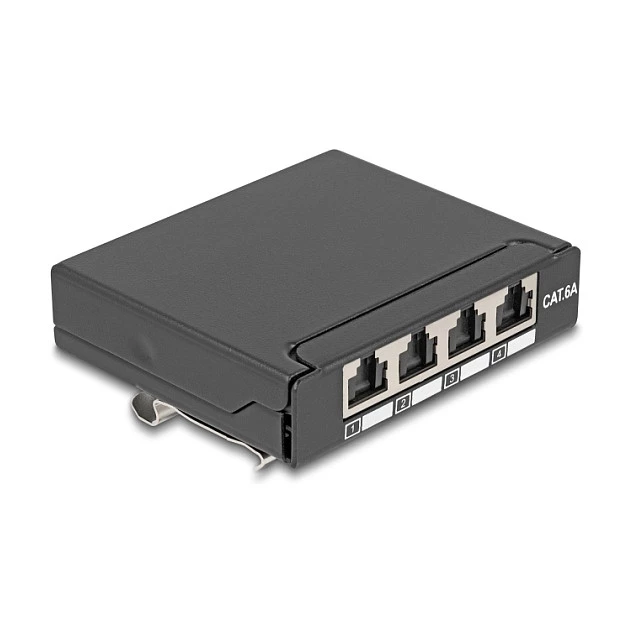 DELOCK Mini Desktop RJ45 4-port Cat