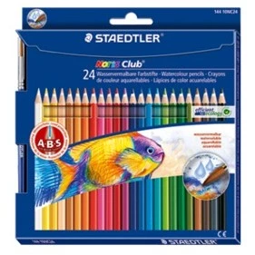 Krāsainie zīmuļi Staedtler Noris Club aquarell