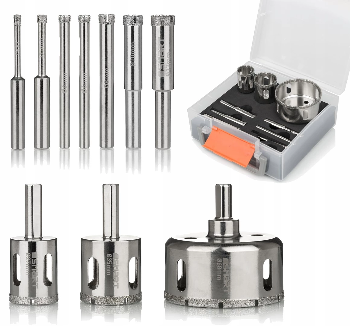Dimanta serdes urbju komplekts Smart SM-25-SET10G