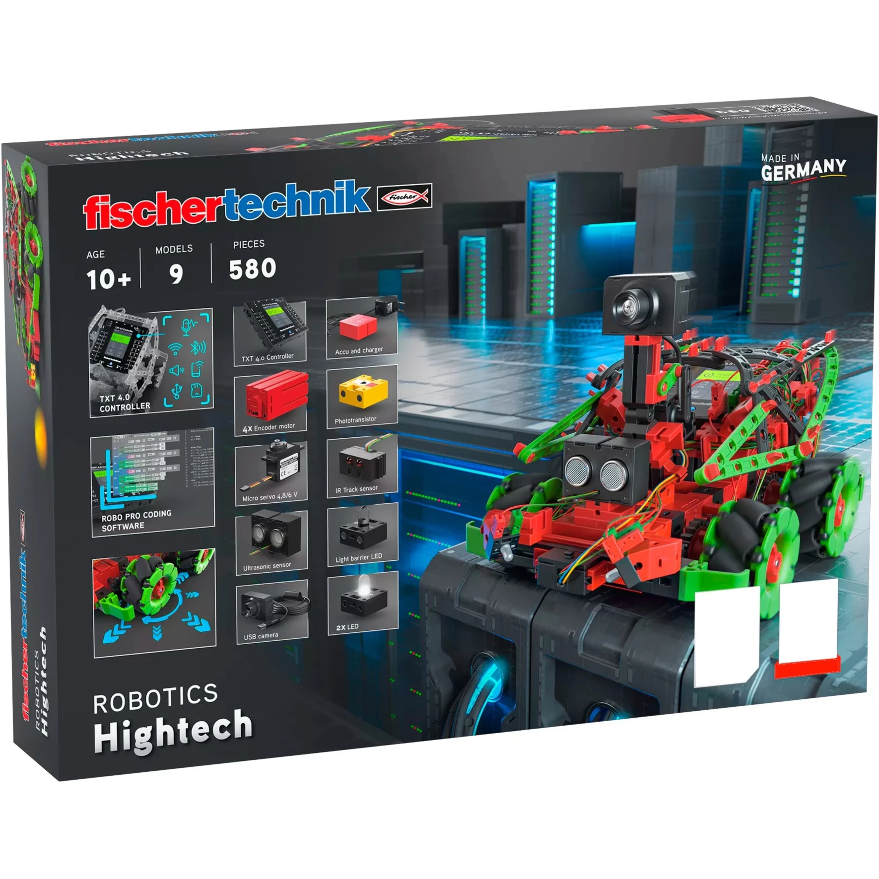 Robotics Hightech, Eksperimentu Komplekts
