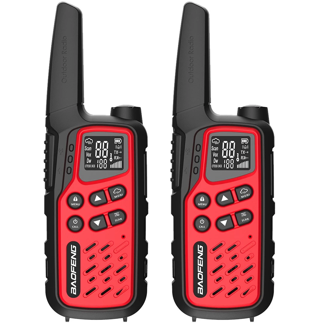Pārnēsājamas rācijas Baofeng BF-T25E komplekts (2