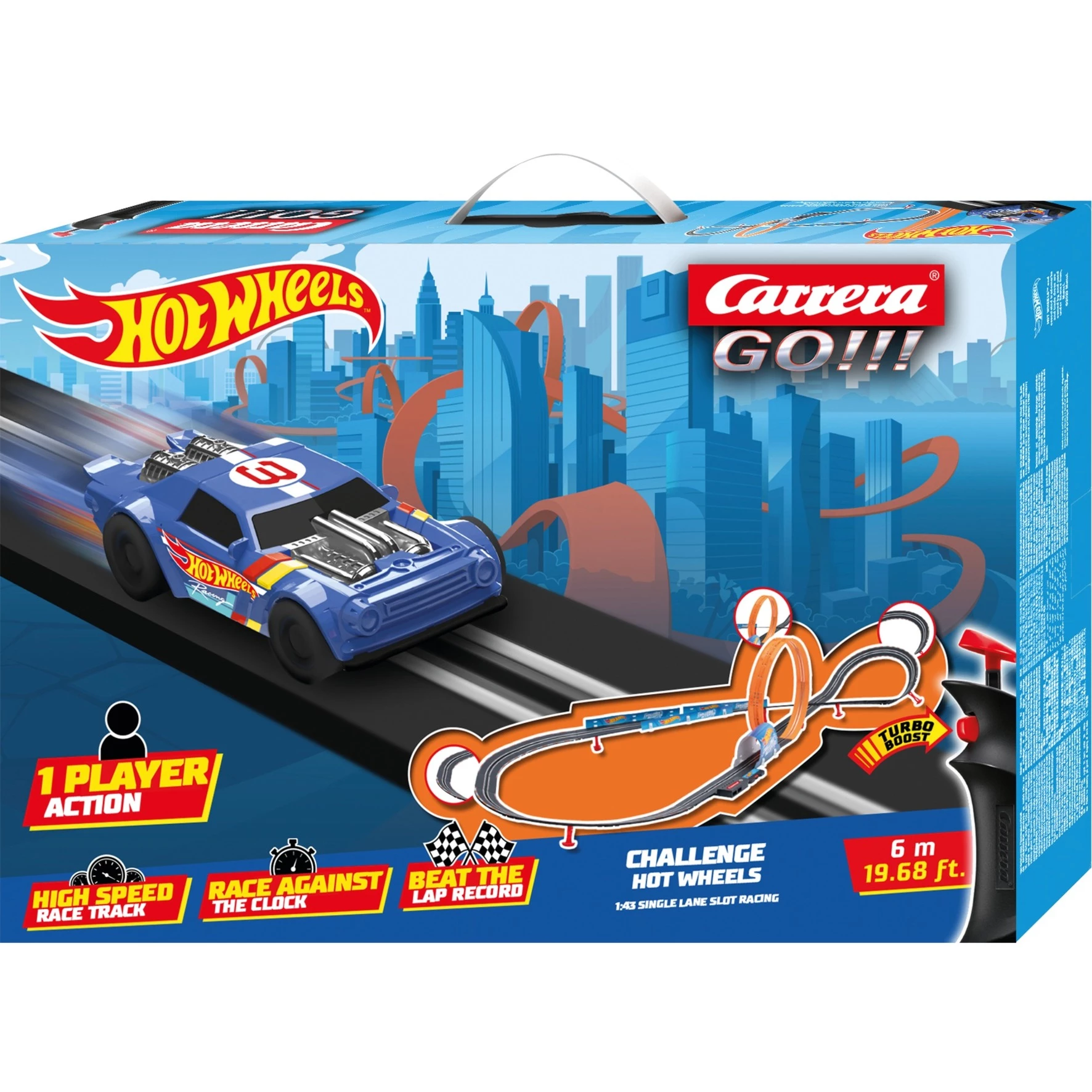 Slot Car Trase CARRERA GO!!! Challenge