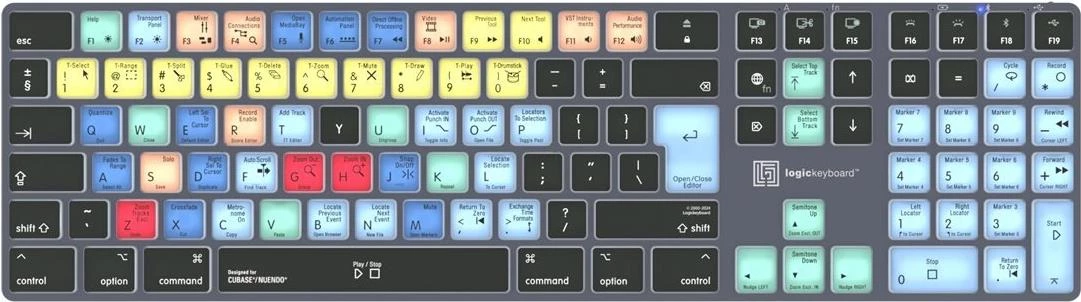 LogicKeyboard Steinberg Cubase/Nuendo Titan UK Mac