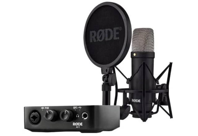 RØDE NT1 Signature Black + AI-1