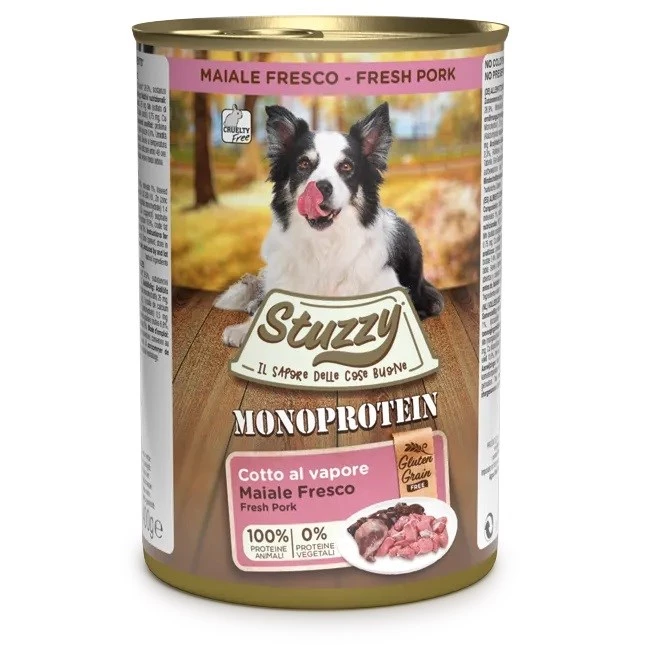 STUZZY Monoprotein Cūkgaļa - mitrā suņu