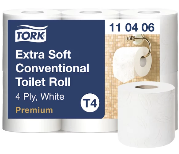 Tualetes papīrs Tork Premium Extra Soft