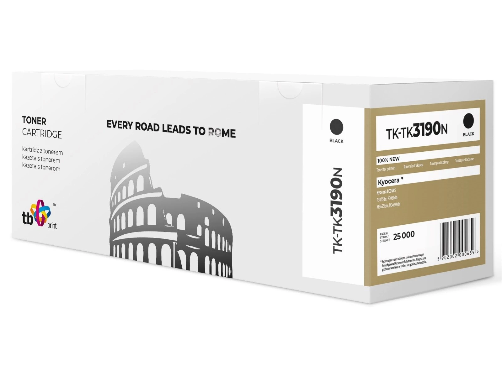 Toner TB saderīgs ar Kyocera TK-3190