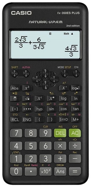 Zinātniskais kalkulators CASIO FX-350ES Plus 2nd