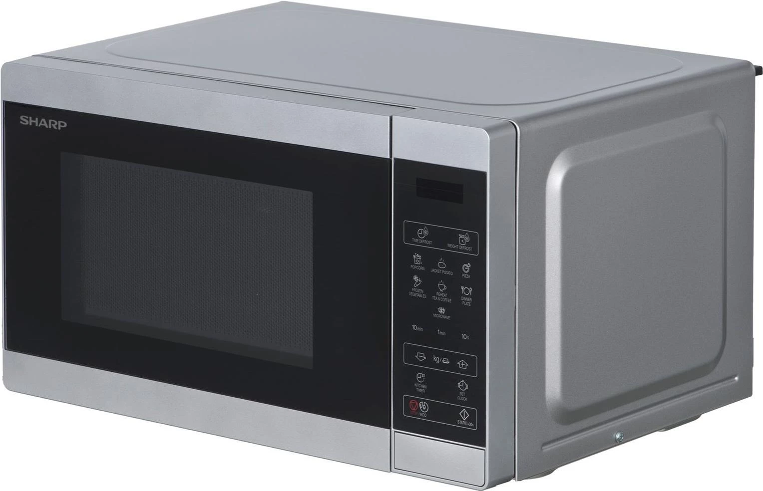 Sharp YC-MS02E-S Sudraba Solo Mikroviļņu krāsns
