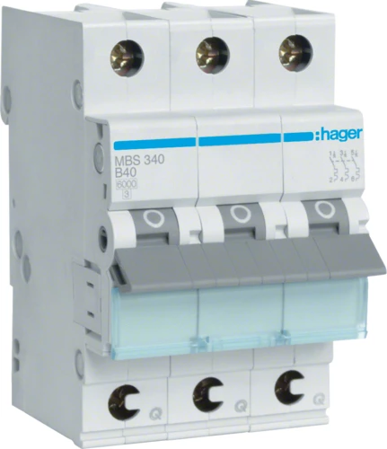 Hager MBS340 automātiskais slēdzis 40A B