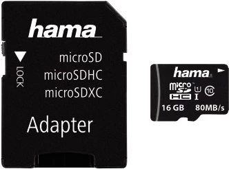 Hama microSDHC 16GB UHS-I Class 10