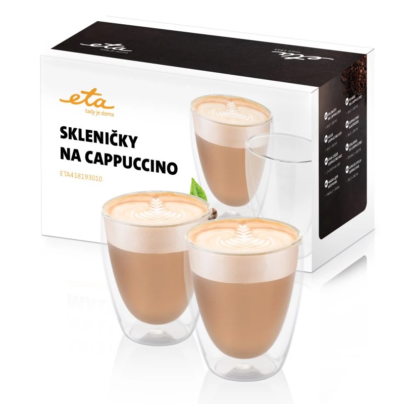 ETA Cappuccino glāzes Eta 240 ml