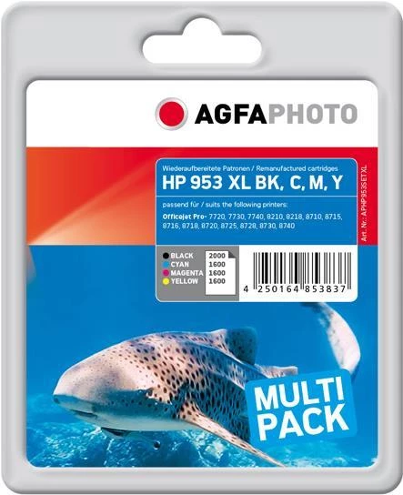 AgfaPhoto tintas kasetne, nomaina HP 3HZ52AE