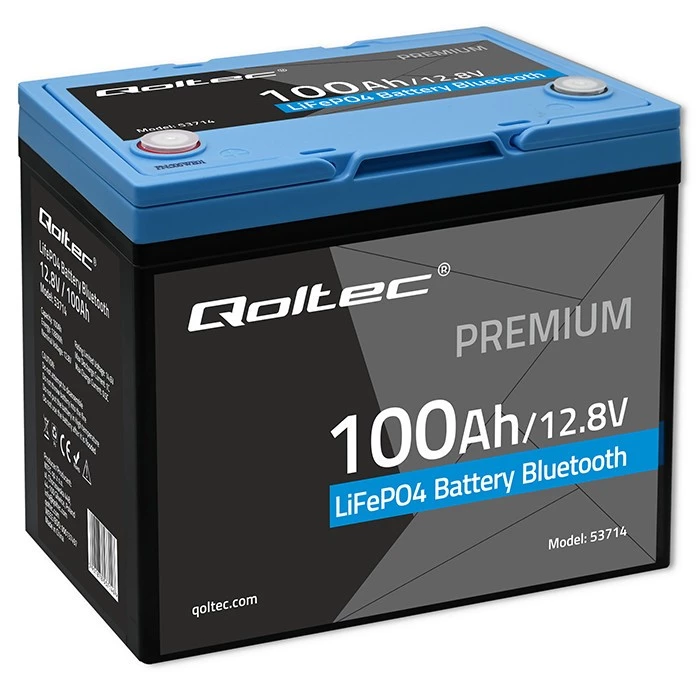 LiFePO4 akumulators QOLTEC 12.8V 100Ah