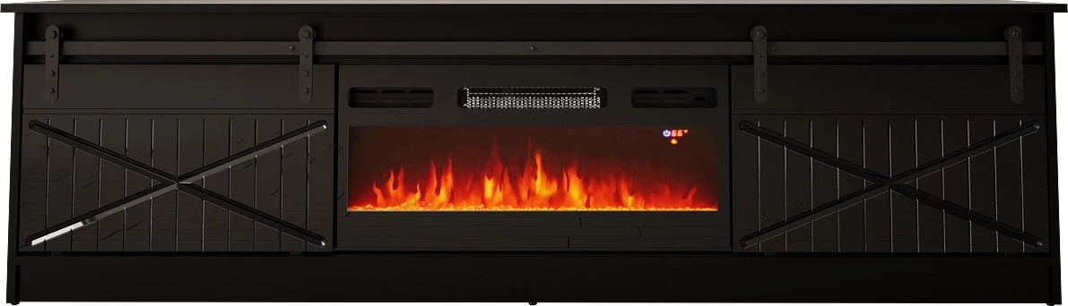 TV statīvs ar kamīnu Cama Meble