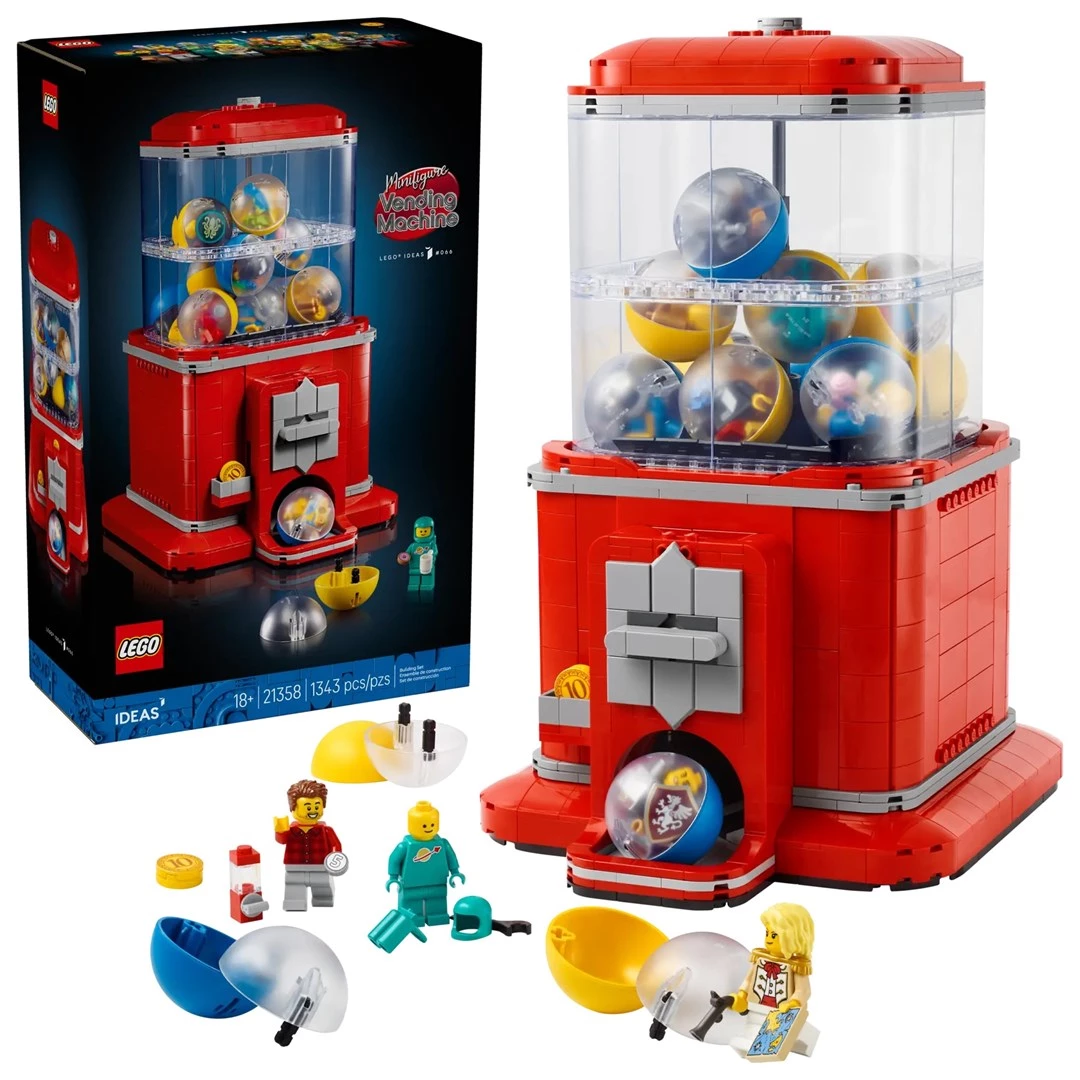 LEGO IDEAS 21358 Minifigūru tirdzniecības automāts