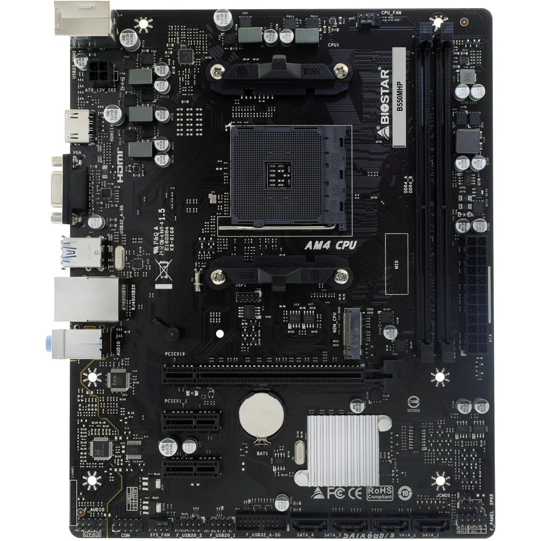 Mātesplate Biostar B550MHP AMD B550 Socket