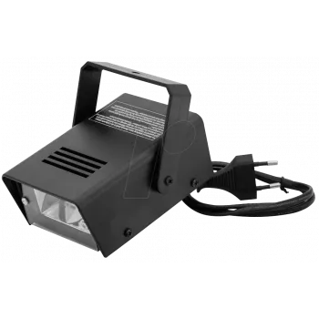 Stroboskopa gaisma EUROLITE 5220060P 20W — kompakts skatuves stroboskops