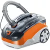 Putekļsūcējs cilindriskais THOMAS Aqua + Pet & Family 1.8 L — sausā un mitrā tīrīšana, 1700 W, oranžs/pelēks