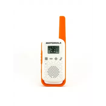 Motorola Talkabout T42 - rācija, 2 komplektā (oranža-zila)