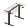 Ergo Office ER-433 elektriski regulējams galda rāmis, pelēks, max 123 cm, 80 kg - bez galda virsmas, stāvus/sēdus darbam