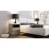 Naktsgaldiņš Topeshop M1 SONOMA MAT, ozola krāsa, 2 atvilktnes, 400×320×590 mm