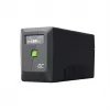 Green Cell PowerProof UPSLM360 650VA / 360W line-interactive UPS ar LCD ekrānu, 12V 7Ah