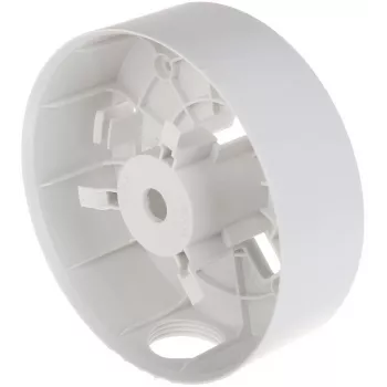 Savienojuma kārba Hikvision DS-1280ZJ-PT3 — balta, universāla montāža, Ø12 cm, augstums 40,5 mm, maksimālā slodze 2 kg