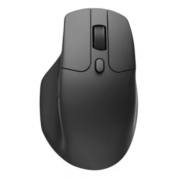 Pele Keychron M6 labai rokai — universāla, optiskā, RF bezvadu + Bluetooth + USB-C, 30000 DPI, melna