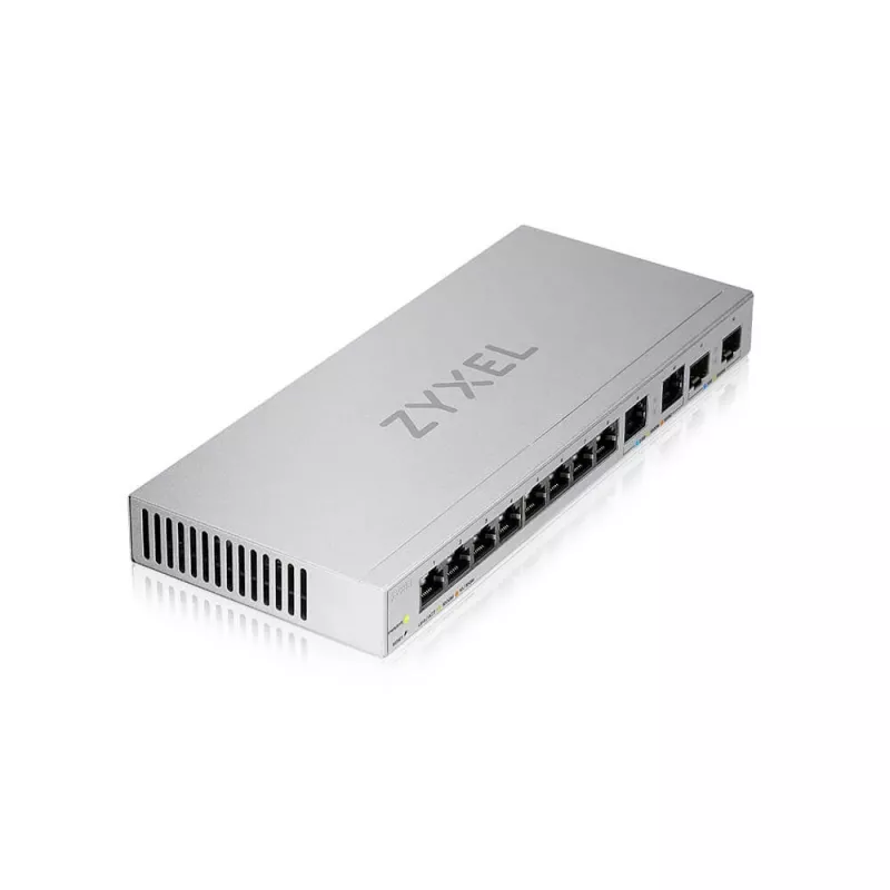 Zyxel XGS1210-12 pārvaldāms tīkla slēdzis Gigabit Ethernet (10/100/1000) Pelēks