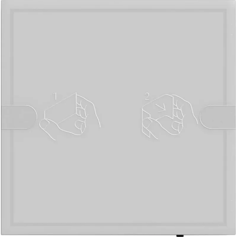 GIRA Pushbutton Sensor 4 Comfort 1x KNX TS4 Antracīts 5001028