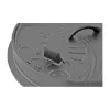 Petromax Fire Pot ft9 ar kājām, 8.5 L, kvadrātveida, čuguna, melns