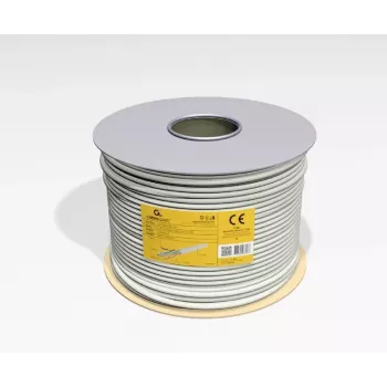 Tīkla kabelis Gembird UPC-6004SE-SOL Cat6 RJ-45 uz ruļļa, 100 m, pelēks