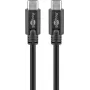 Wentronic Goobay USB 3.1 Gen 1 USB-C™ kabelis, 0,5 m - USB-C™ spraudnis > USB-C™ spraudnis (67975)