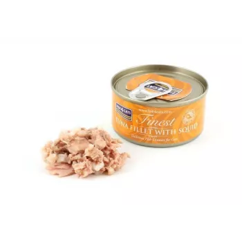 FISH4CATS Tuncis ar kalmāru - slapjā kaķu barība - 70g