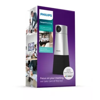 Philips PSE0550 videokonferences kamera Melns, Sudrabs 3840 x 2160 pikseļi 30 fps CMOS 25.4 / 2.8 mm (1 / 2.8 collas)