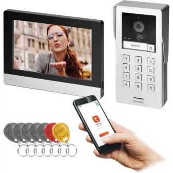 2-vadu video durvju telefons ORNO OR-VID-MA-1080/B