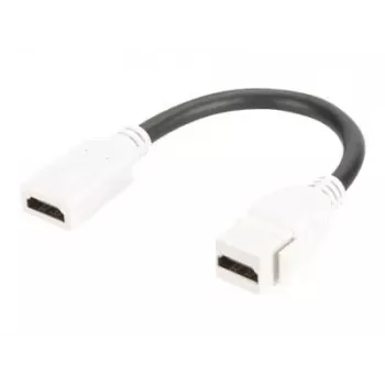 Digitus HDMI 2.0 Keystone modulis ar 12 cm kabeli (sieviete/sieviete)