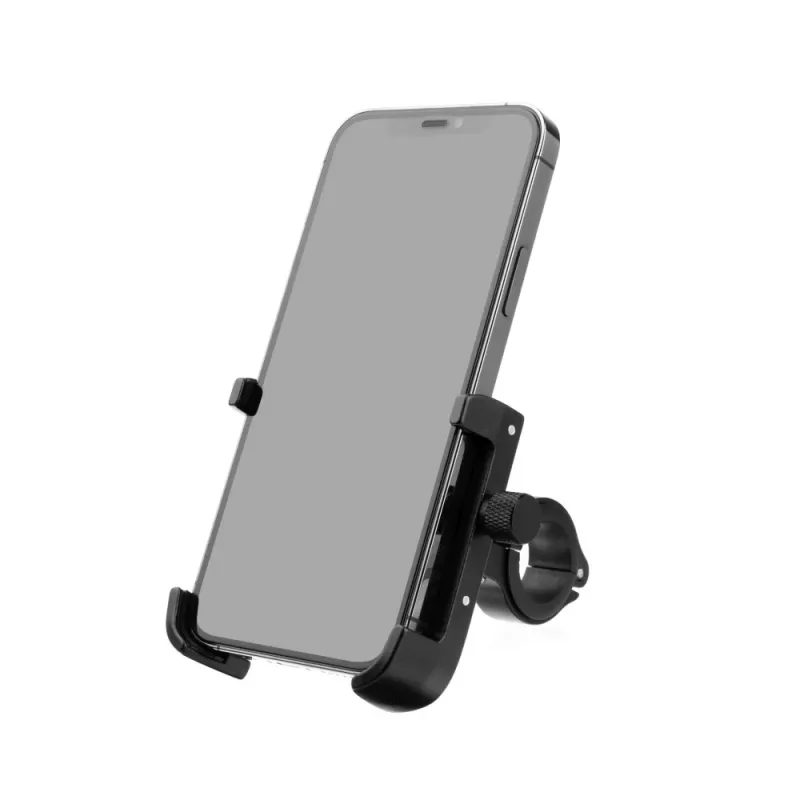 FIXED Bikee ALU 2 (FIXBIA2-BK) alumīnija turētājs planšetēm un viedtālruņiem, regulējams, 360° rotācija, melns