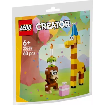 LEGO Creator 30689 Dzīvnieku dzimšanas dienas ballīte