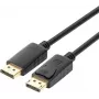 Unitek DisplayPort 1.2 - DisplayPort 1.2 kabelis 1,5m melns