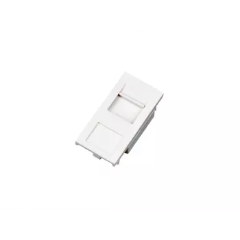 Drošības vāciņš kontaktligzdai Alantec OS002 balts 45×45 mm, 1 gab.