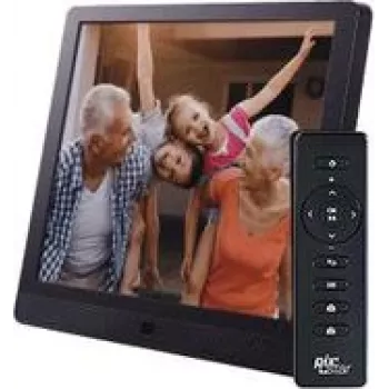 Ordissimo Pix-Star digitālais foto rāmis 15 collas, 1xUSB, melns