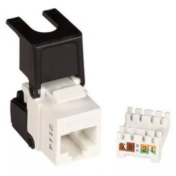 Lanview LVN128143 Cat6 neekranēts Flip Jack keystone modulis RJ45