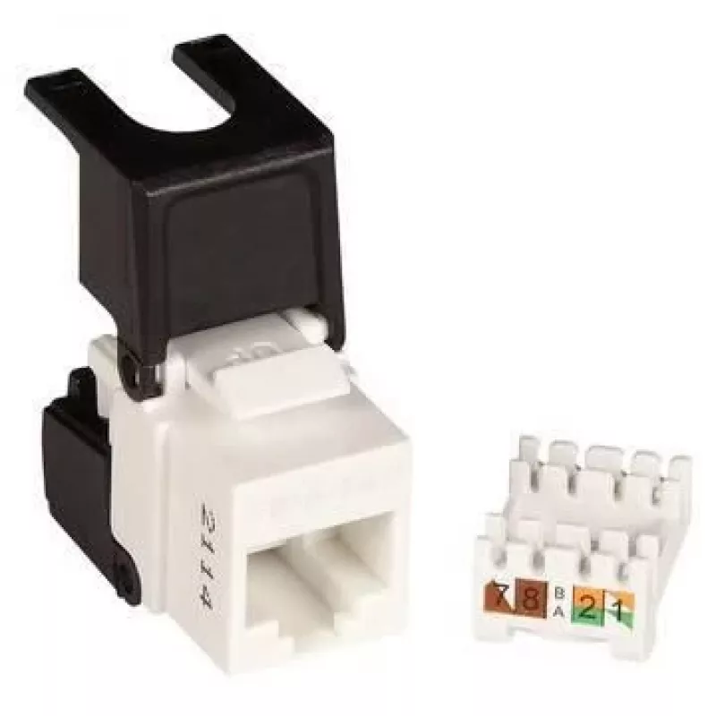 Lanview LVN128143 Cat6 neekranēts Flip Jack keystone modulis RJ45