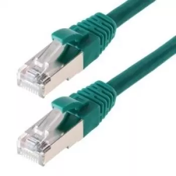 Tīkla kabelis Helos CAT6 S/FTP (PIMF) 7,5m Zaļš