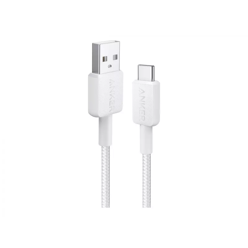 Anker A81H5G21 USB A uz USB C kabelis — 0,9 m, balts